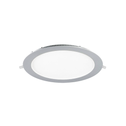 DOWNLIGHT LED 16W PLATA 4000ºK REDONDO