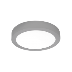 DOWNLIGHT SUPERFICIE 13W PLATA 3000ºK REDONDO