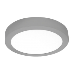 DOWNLIGHT SUPERFICIE 25W PLATA 3000ºK REDONDO