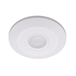 DETECTOR DE MOVIMIENTO SUPERFICIE 360º SLIM BLANCO