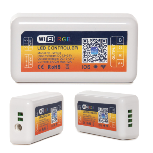 CONTROLADOR RGB WIFI 12/24V APP