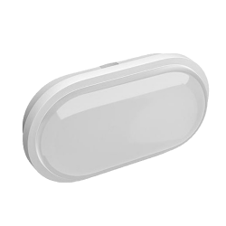 PLAFÓN OVALADO DE EXTERIOR BLANCO 15W 3000K
