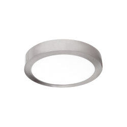 DOWNLIGHT SUPERFICIE 7W NÍQUEL 4000ºK REDONDO