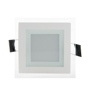 DOWNLIGHT LED CRISTAL 7W BLANCO 6000ºK CUADRADO