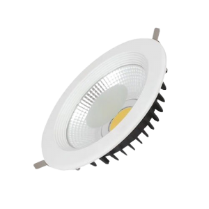 DOWNLIGHT LED COB 25W PLATA 6000ºK