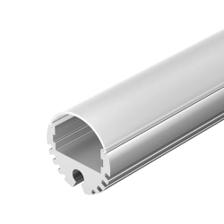 PERFIL ALUM. REDONDO ø 20,4 mm 2M OPAL