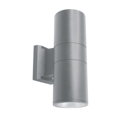 APLIQUE MURAL CILINDRO E27 ALUMINIO