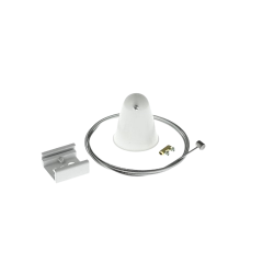 CABLE ACERO CARRIL 1,5 M BLANCO