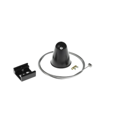 CABLE ACERO CARRIL 1,5 M NEGRO