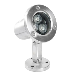 PROYECTOR INOX 12/24V 3W IP68 6000ºK