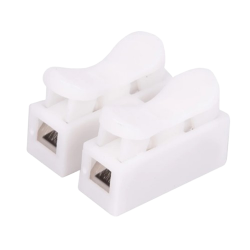 Regleta Con Clip 2 Polos Conexión Rápida