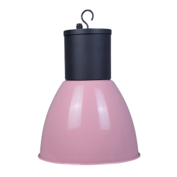 CAMPANA ALAMO IP44 E27 ALUMINIO ROSA