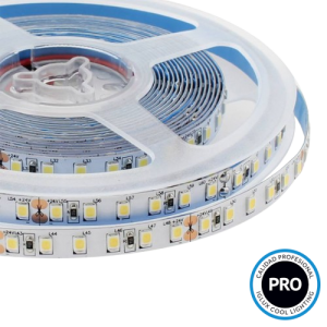 Rollo 5mts TIRA LED 24V 15W 120 LEDS/M SMD2835 IP20 4000ºK