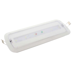 LUZ LED EMERGENCIA EMPOTRAR 400LM PERMANENTE / NO PERMANENTE