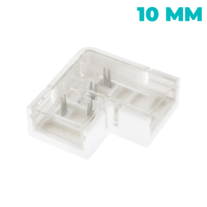 CONECTOR "L" PCB-PCB 2 PINES TIRA LED 10 mm IP65