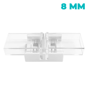 CONECTOR UNIÓN PCB-PCB 2 PINES TIRA LED 8 mm IP65