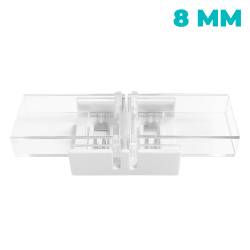 CONECTOR UNIÓN PCB-PCB 2 PINES TIRA LED 8 mm IP65