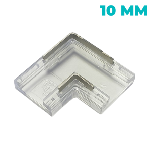 CONECTOR UNIÓN "L" PCB-PCB 2 PINES TIRA LED 10 mm IP20