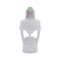 ADAPTADOR E27 DETECTOR DE PROXIMIDAD - SENSOR CREPUSCULAR