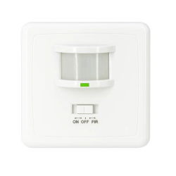 SENSOR MOVIMIENTO Y CREPUSCULAR EMPOTRAR PARED