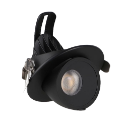 EMPOTRABLE BASCULANTE NEGRO LED PENTA 30W CCT