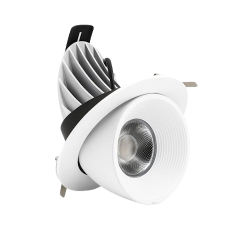 EMPOTRABLE BASCULANTE BLANCO LED PENTA 30W CCT