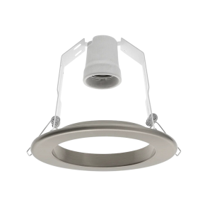 ARO REFLECTORA ACERO E27 R80 NÍQUEL