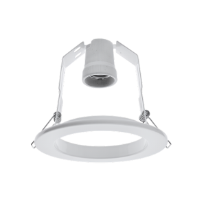 ARO REFLECTORA ACERO E27 R80 BLANCO