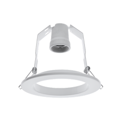 ARO REFLECTORA ACERO E27 R80 BLANCO