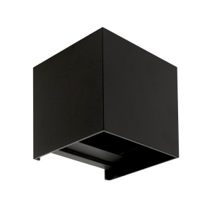 APLIQUE PARED BUHO CCT 2X3W IP20 NEGRO