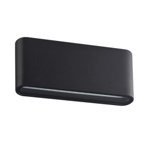 APLIQUE PARED LUPO CCT 2X3W IP20 NEGRO