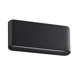 APLIQUE PARED LUPO CCT 2X3W IP20 NEGRO