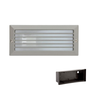 BAÑADOR DE PARED TOOL REJILLA E27 GRIS