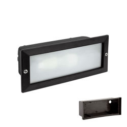 BAÑADOR DE PARED TOOL E27 NEGRO