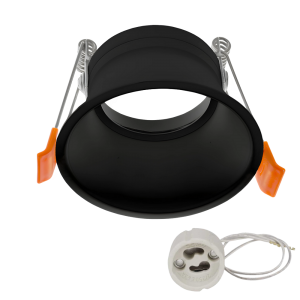 ARO REDONDO RETRO PLUS NEGRO MATE