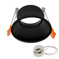 ARO REDONDO RETRO PLUS NEGRO MATE