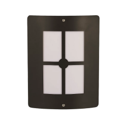 APLIQUE MURAL WINDOW E27 NEGRO