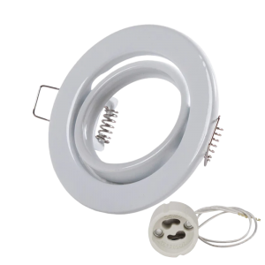 ARO REDONDO BASCULANTE BLANCO