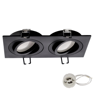 ARO CUADRADO DOBLE NEGRO ARENA