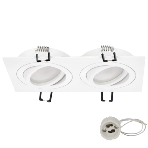 ARO CUADRADO DOBLE BLANCO...