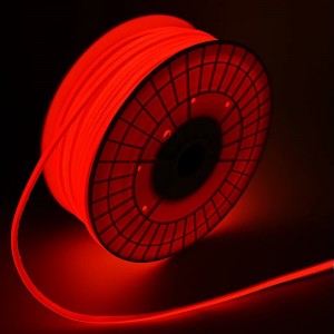 TIRA LED AC220 COB 14W/m 3M IP67 ROJO