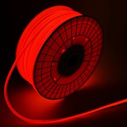 TIRA LED AC220 COB 14W/m 3M IP67 ROJO