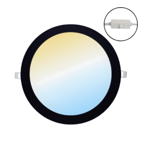 DOWNLIGHT LED 18W NEGRO CCT...