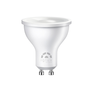 LÁMPARA LED 120º 7W GU10 3000ºK DICROICA