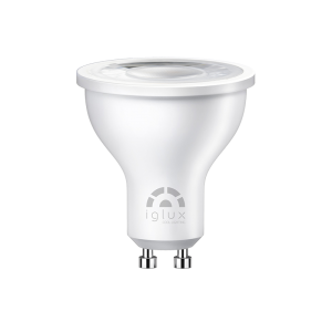 LÁMPARA LED 60º 7W GU10 3000ºK DICROICA
