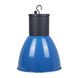 CAMPANA ALAMO IP44 E27 ALUMINIO AZUL